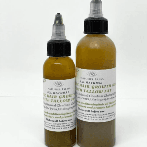 Chebe & Tallow Hair Growth Oil|Ayurvedic Hair Growth Oil|Infused with Chebe, and Indian Ayurvedic Herbs)