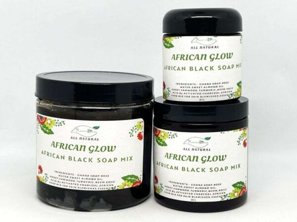 African Glow Black Soap Mix - Image 5