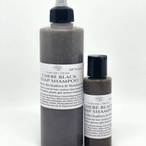 Chebe Black Soap Shampoo|Sulfate Free|All Natural & Gentle|Deep Cleanse|Moisturizes|Revitalizes|For all hair types