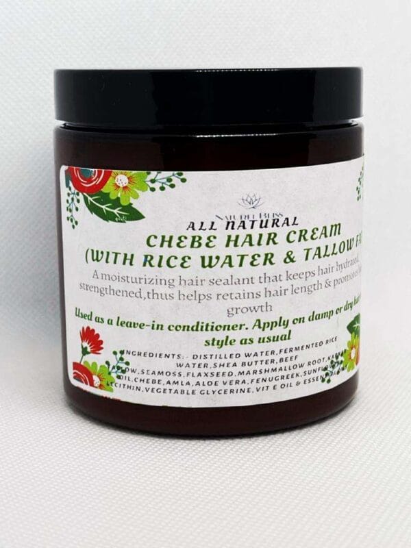 Chebe Hair Growth Cream|With Fermented Rice Water & Tallow - Image 4