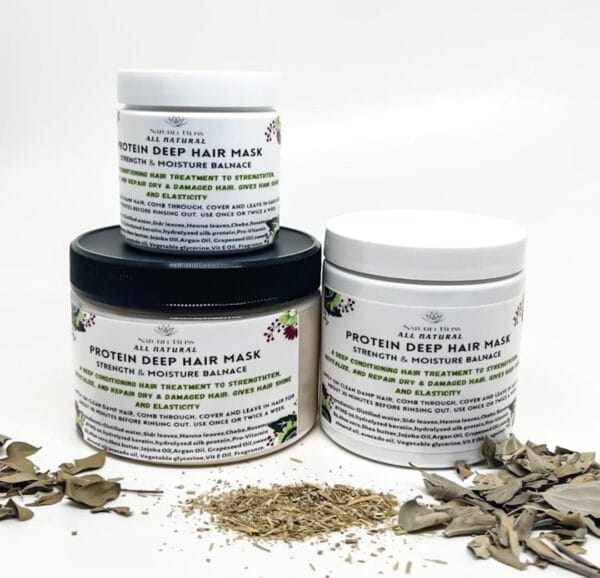 Protein Deep Conditioner|Made with Sidr leaves|Henna Leaves|Chebe|Rosemary