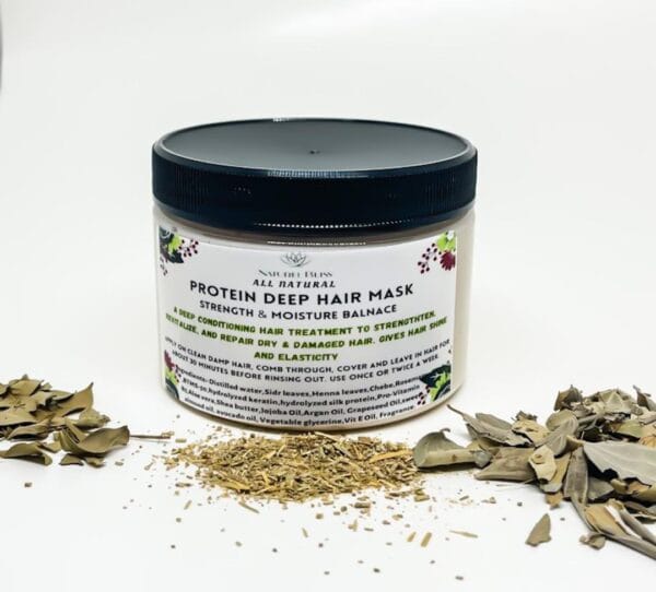 Protein Deep Conditioner|Made with Sidr leaves|Henna Leaves|Chebe|Rosemary - Image 2