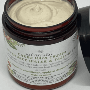 Chebe Hair Growth Cream|With Fermented Rice Water & Tallow